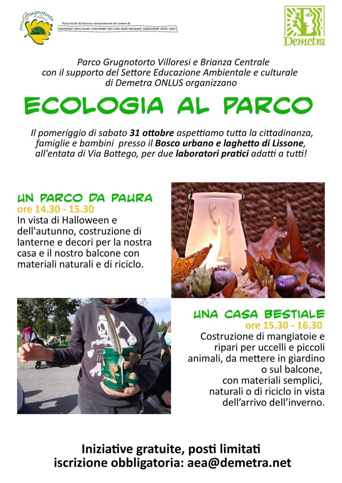 Ecologia al Parco Grugnotorto!